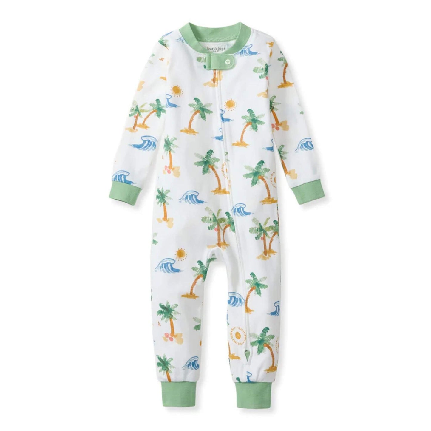 Beachy Palms Organic Cotton Baby Sleep & Play