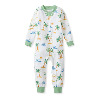 Beachy Palms Organic Cotton Baby Sleep & Play