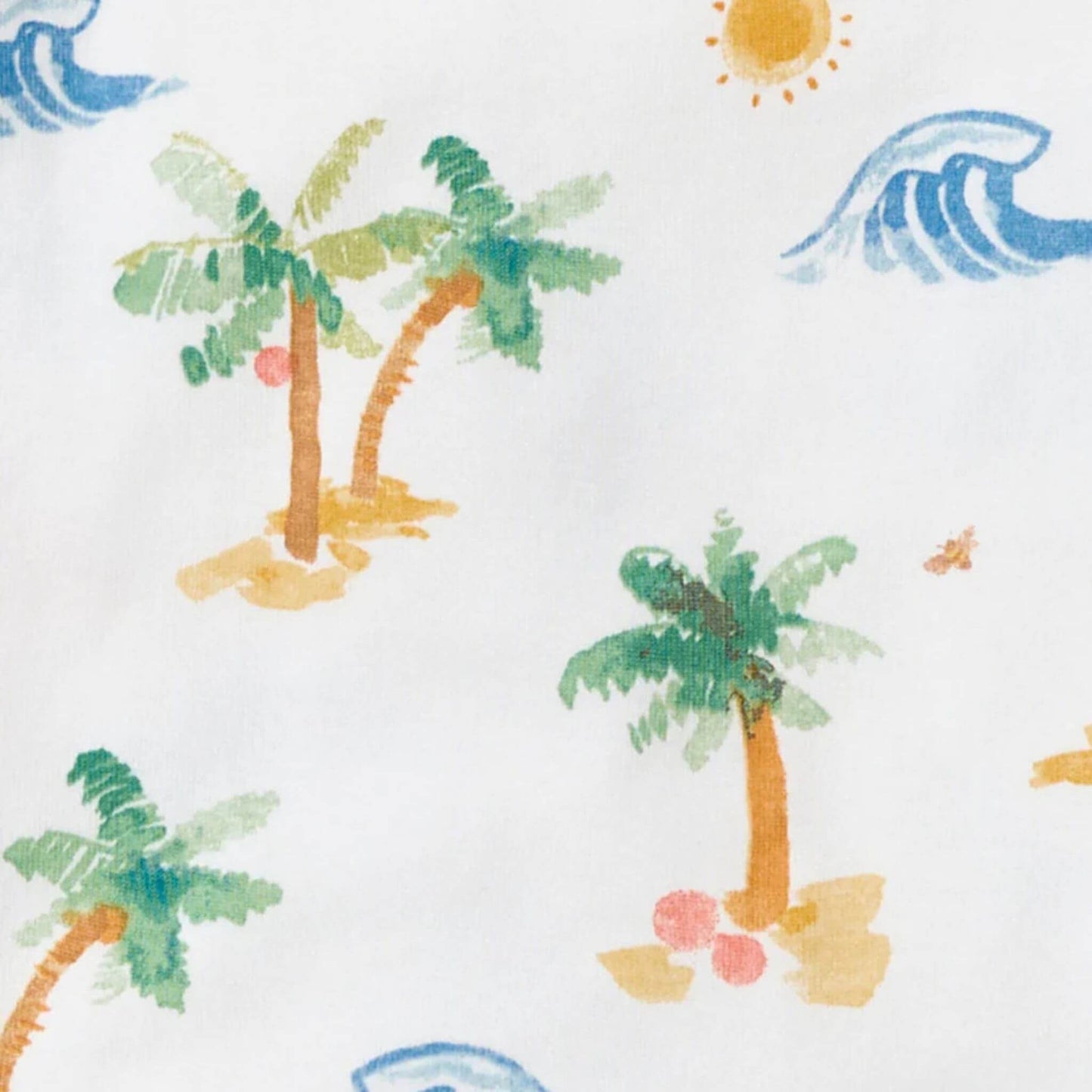 Beachy Palms Organic Cotton Baby Sleep & Play