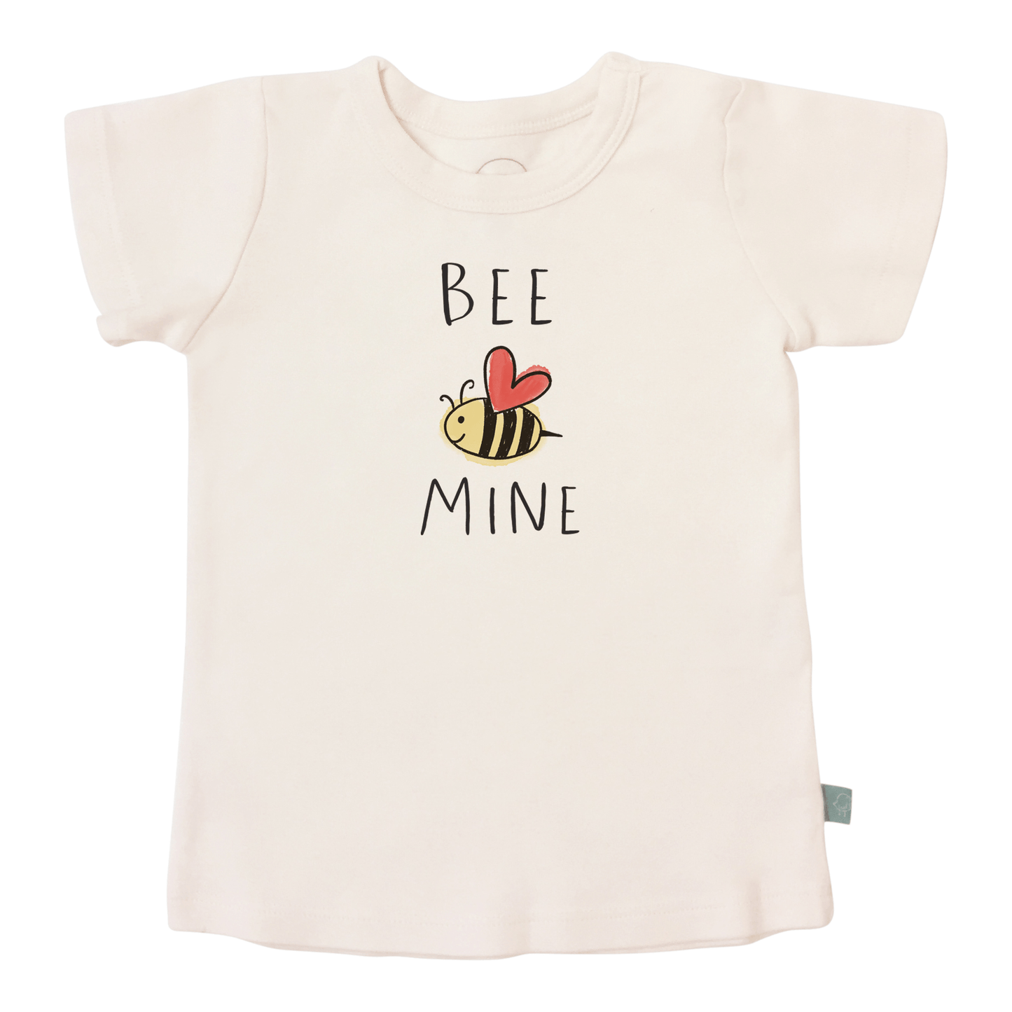 Organic Toddler Graphic Tee - Bee Mine