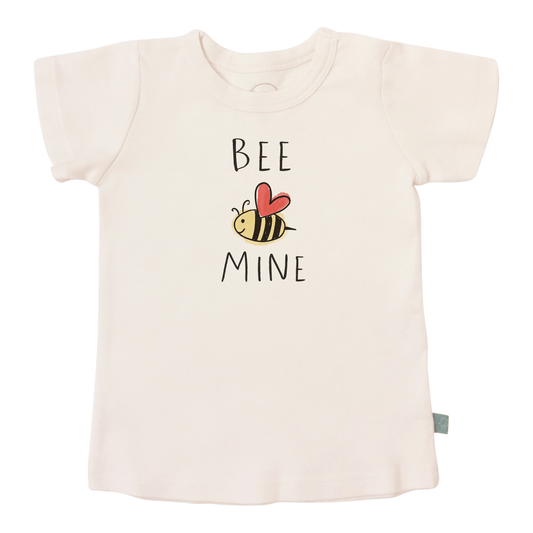 Organic Toddler Graphic Tee - Bee Mine