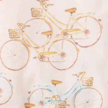 Bicycles Organic Toddler & Kid Short Sleeve PJ Set