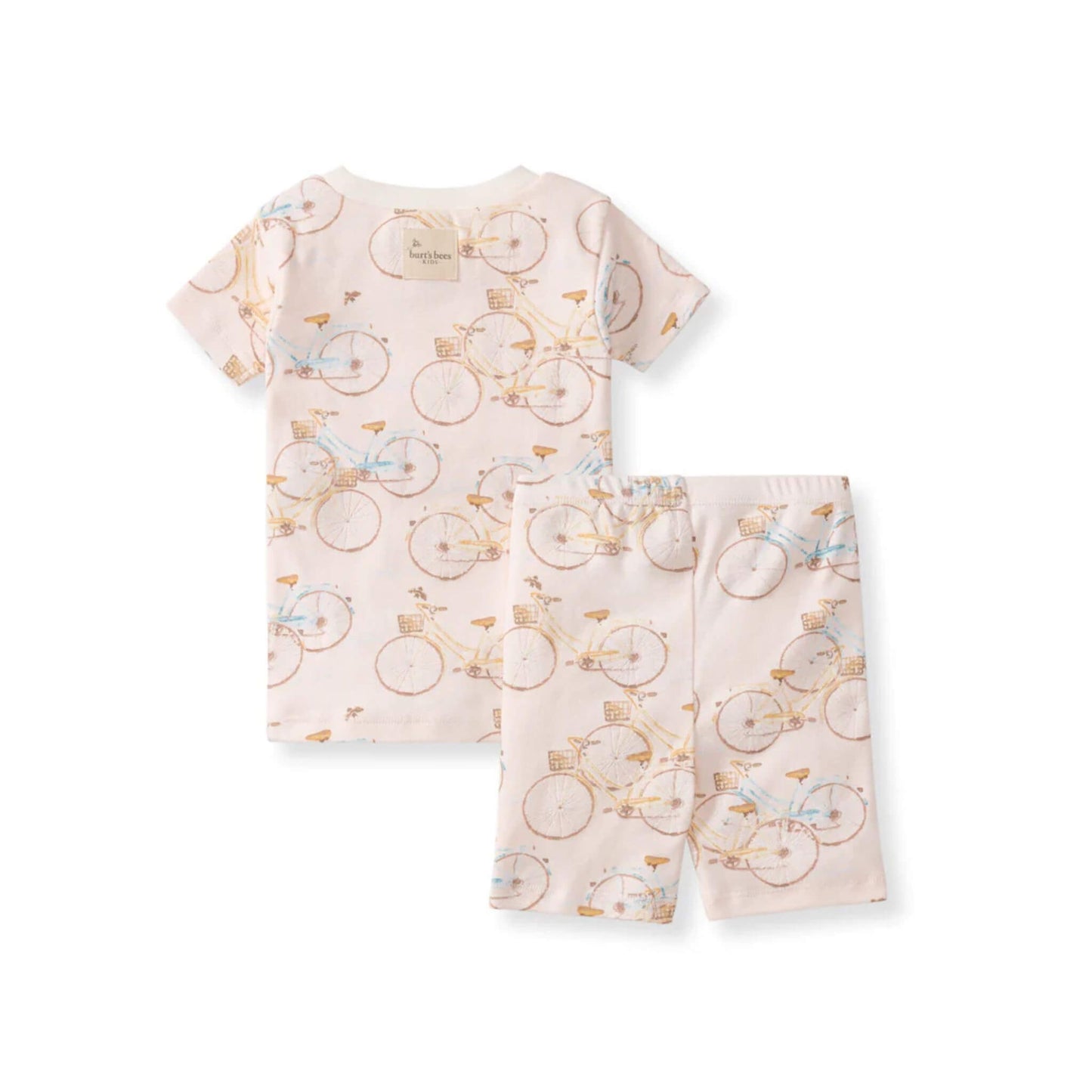 Bicycles Organic Toddler & Kid Short Sleeve PJ Set