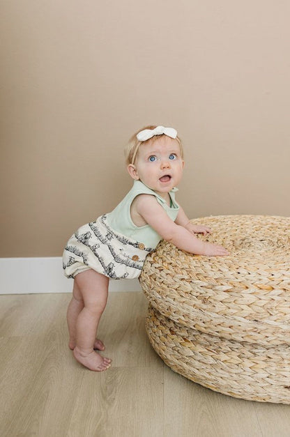 Organic Baby Bubble Romper - Billie & Kid
