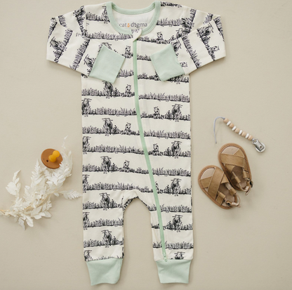 Organic Cotton Baby Romper - Billie & Kid