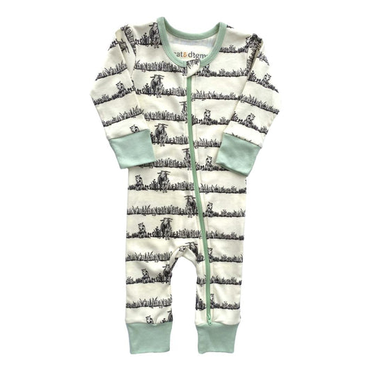 Organic Cotton Baby Romper - Billie & Kid