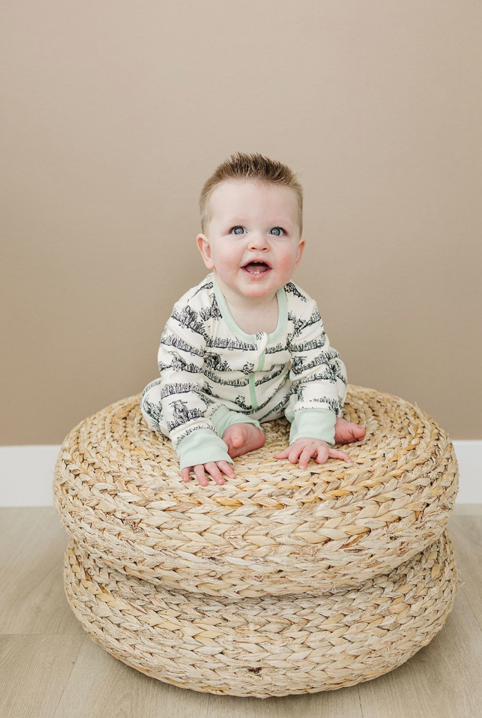Organic Cotton Baby Romper - Billie & Kid