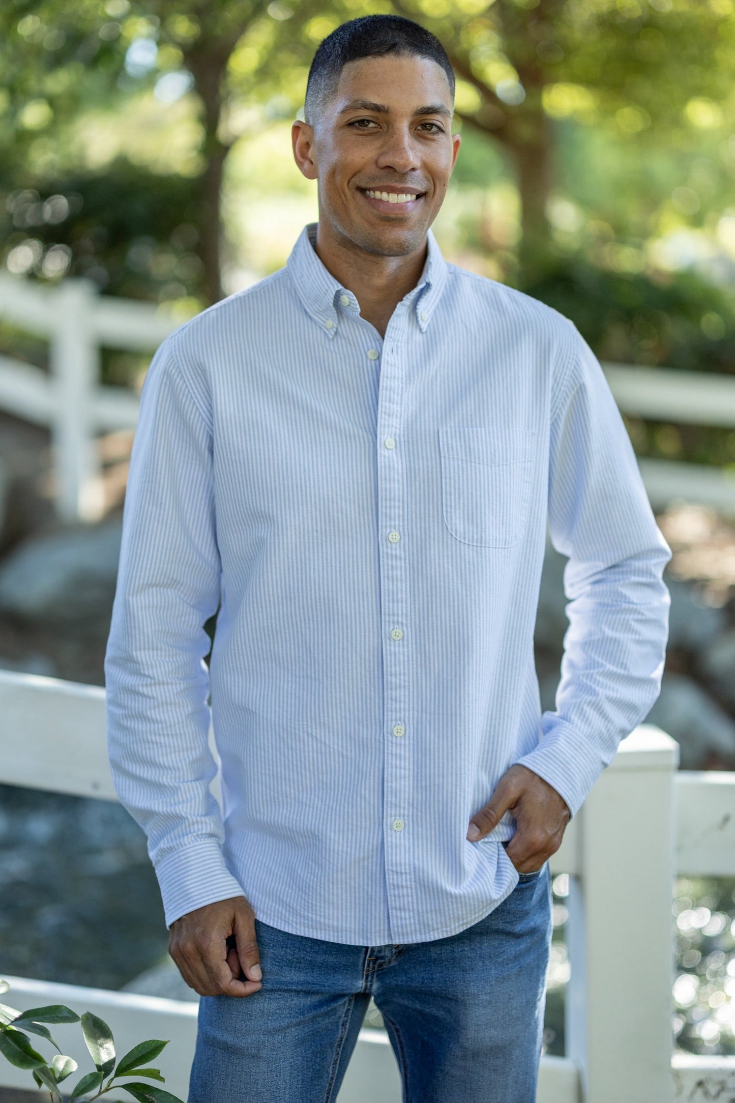 Men's Organic Cotton Oxford Shirt
