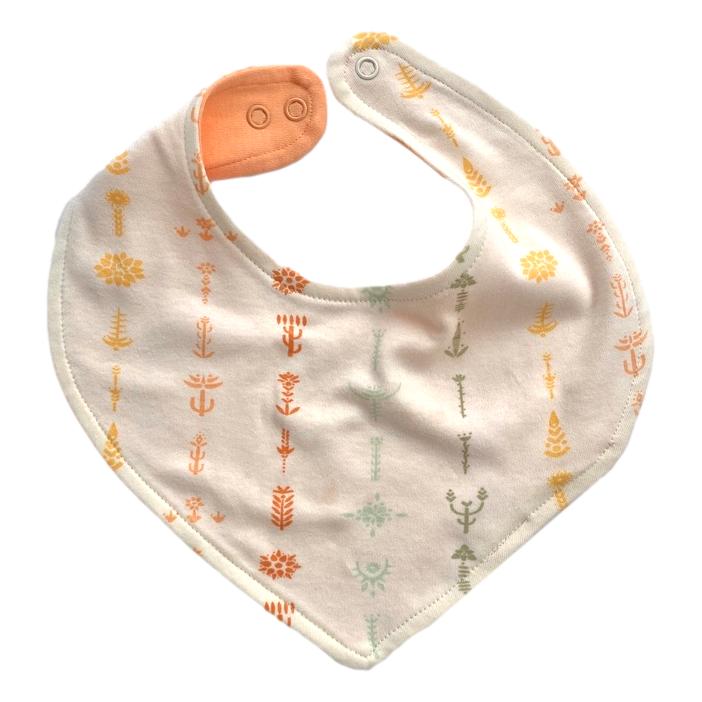 Organic Baby Bib - Boho Floral