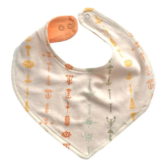 Organic Baby Bib - Boho Floral
