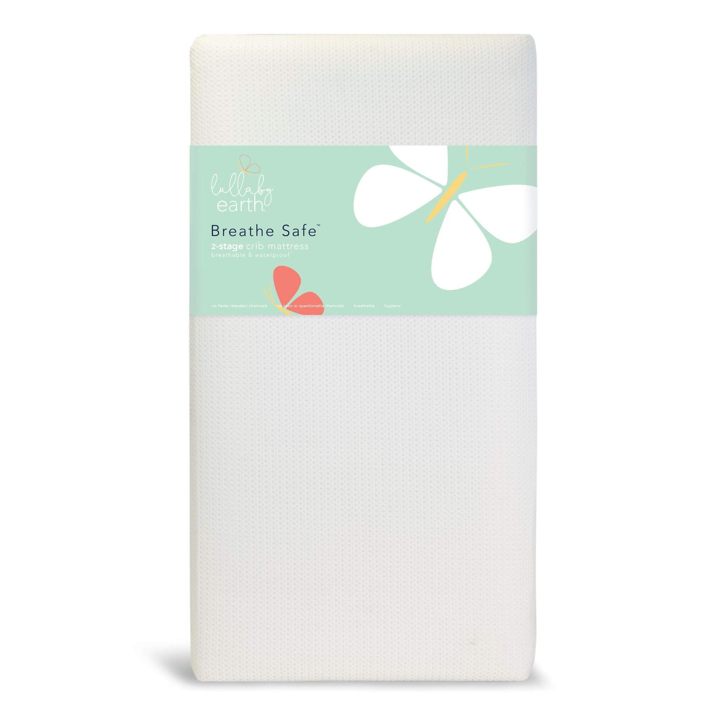 Breathable Organic 2-Stage Baby Crib Mattress