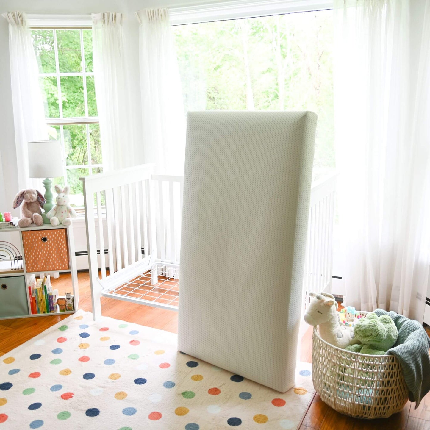 Breathable Organic 2-Stage Baby Crib Mattress