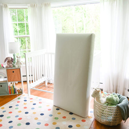 Breathable Organic 2-Stage Baby Crib Mattress