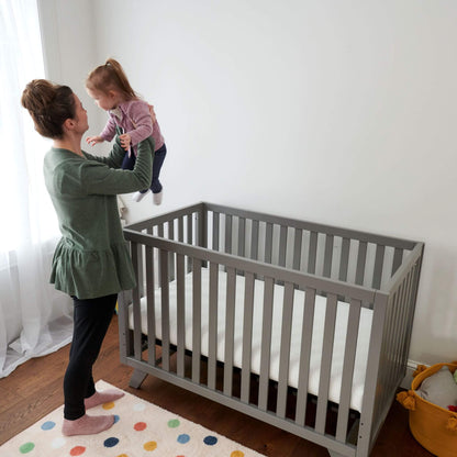 Breathable Organic 2-Stage Baby Crib Mattress