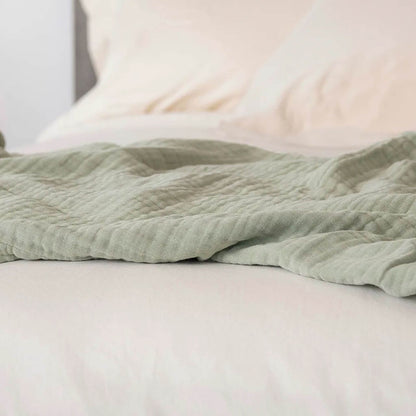 Breathable Organic Cotton Muslin Kids Blanket