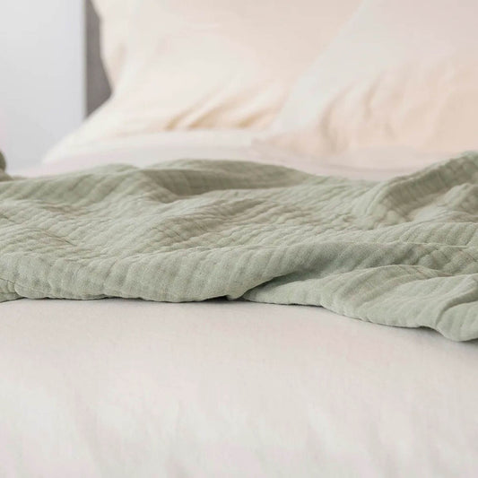 Breathable Organic Cotton Muslin Kids Blanket