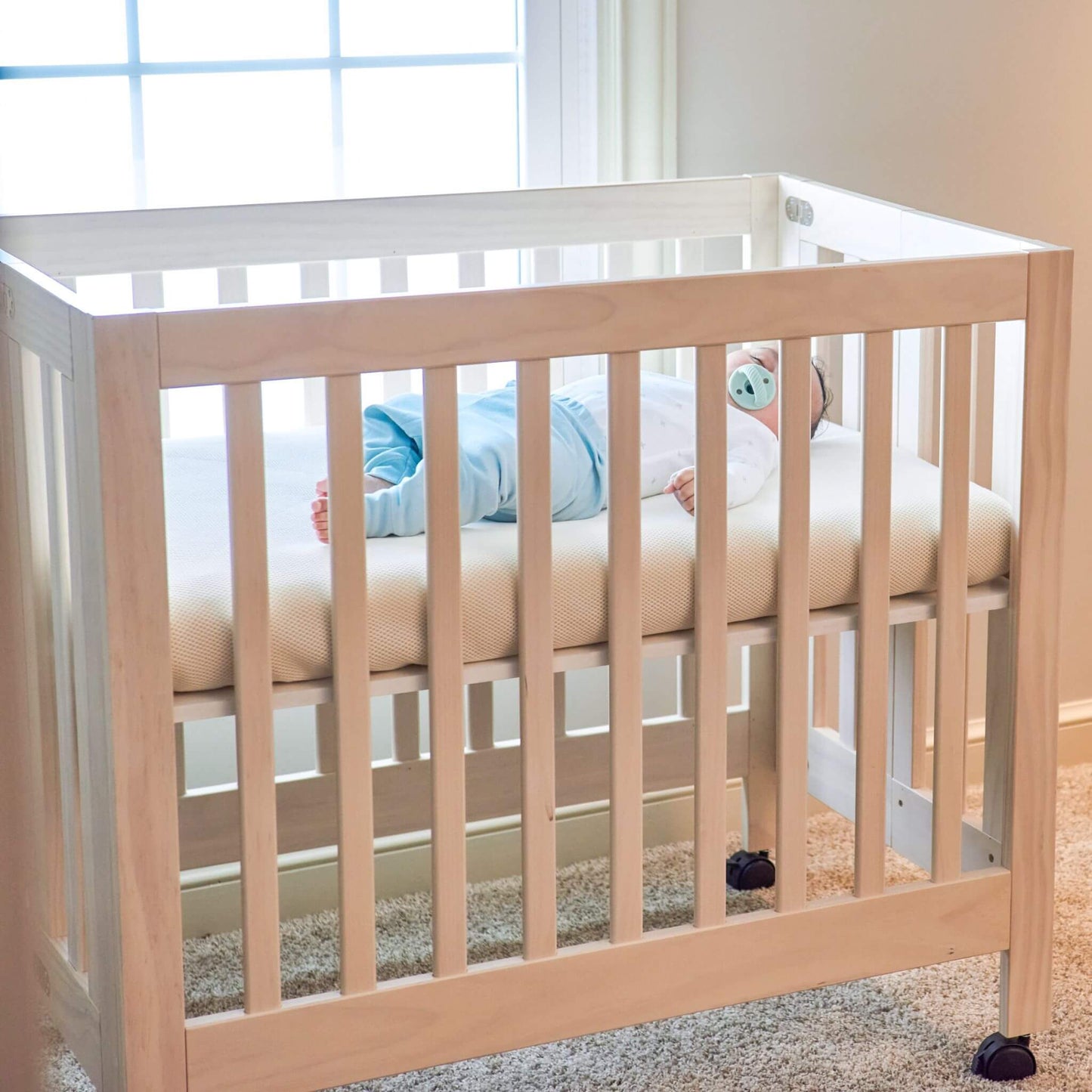 Breathable Organic Baby Mini Crib Mattress