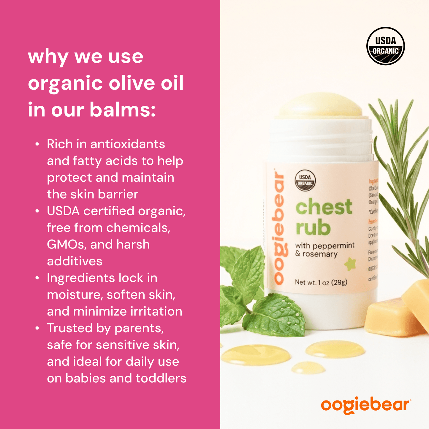 Organic Baby Chest Rub