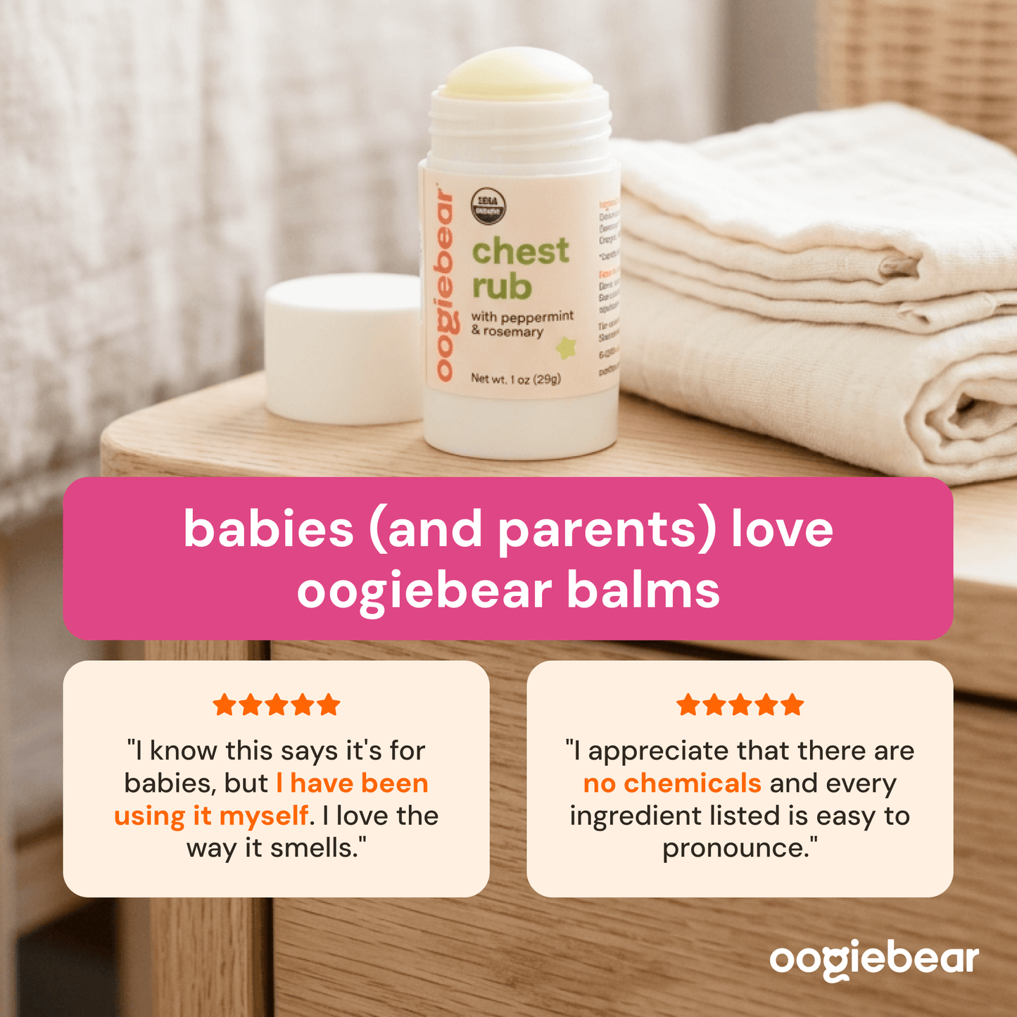 Organic Baby Chest Rub