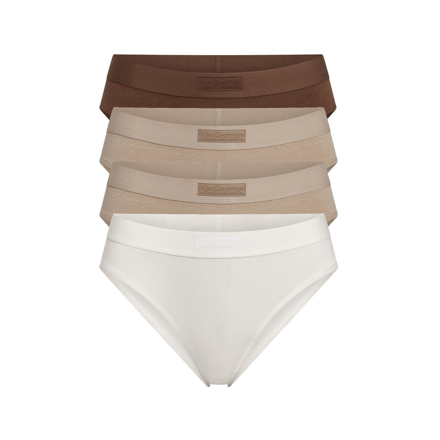 Women's Mid-Rise Brief Bikini 4-Pack