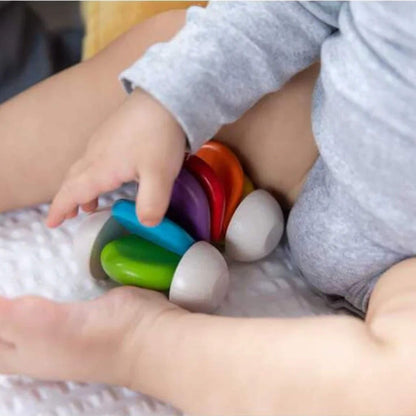 Colorful Flexible Wood Toy Car for Baby