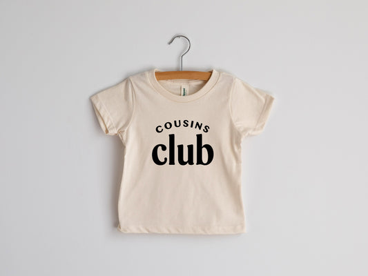 Cousins Club Organic Baby & Kids Tee