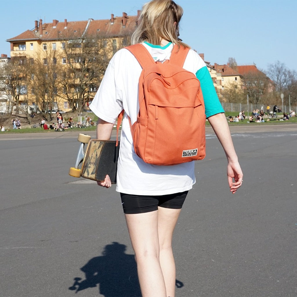 Organic Cotton Earth Backpack