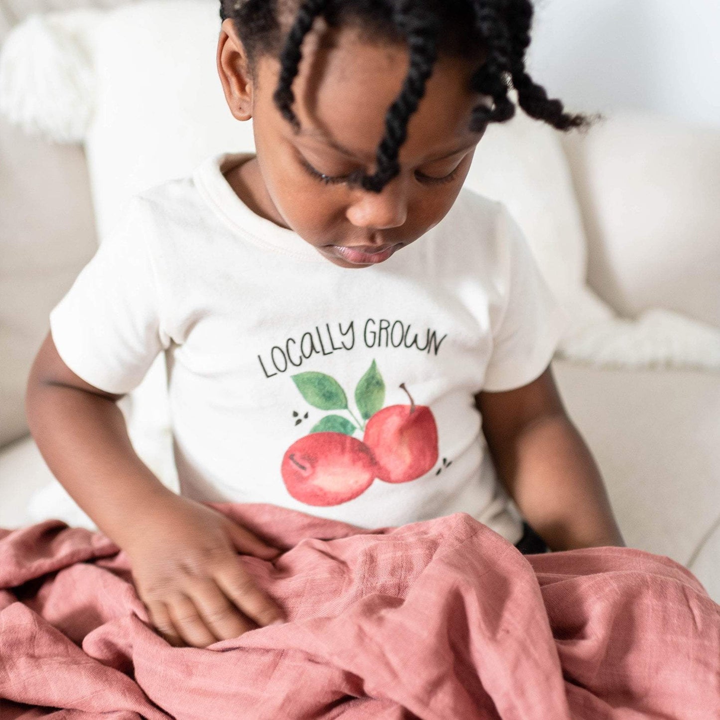 Organic Toddler Graphic Tee - Locally Grown