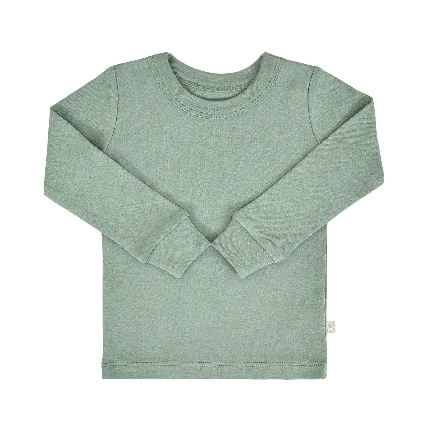 Organic Baby Pajamas - Basil Green