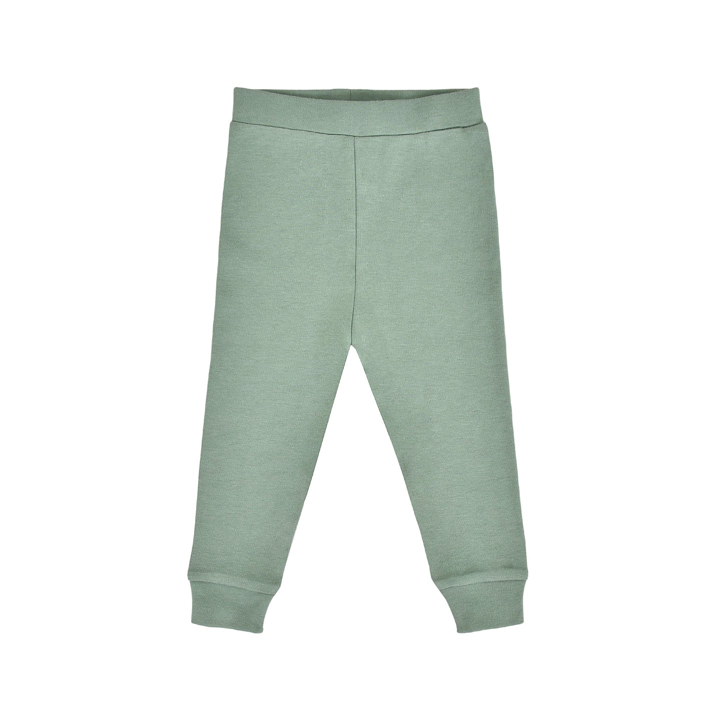 Organic Baby Pajamas - Basil Green