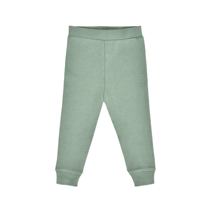Organic Baby Pajamas - Basil Green