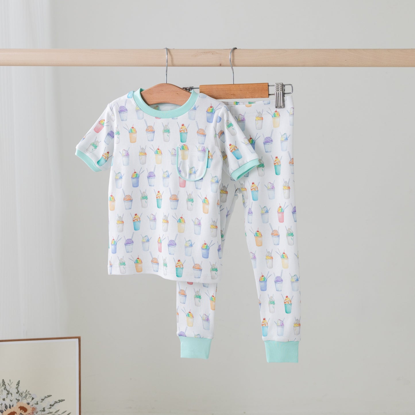 Baby & Toddler Organic Cotton Snoball Pajamas