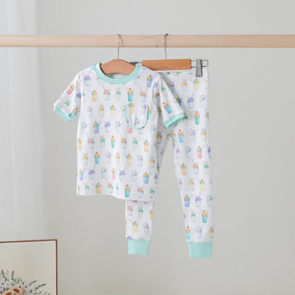 Baby & Toddler Organic Cotton Snoball Pajamas