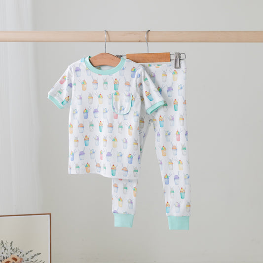 Baby & Toddler Organic Cotton Snoball Pajamas