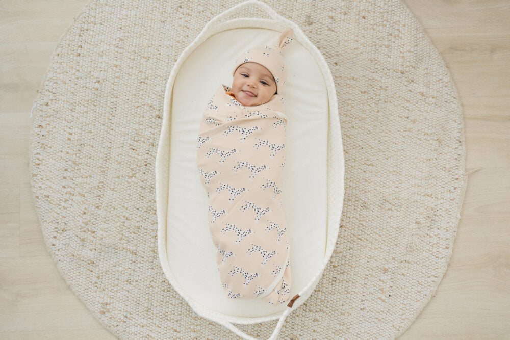 GOTS Certified Organic Cotton Baby Blanket - Dalmatian