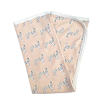 GOTS Certified Organic Cotton Baby Blanket - Dalmatian