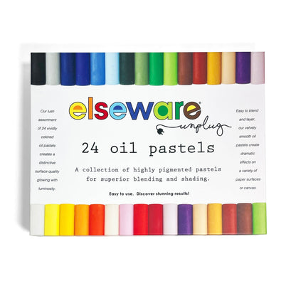 Oil Pastels – Talc-Free – Non-Toxic – 24 Colors