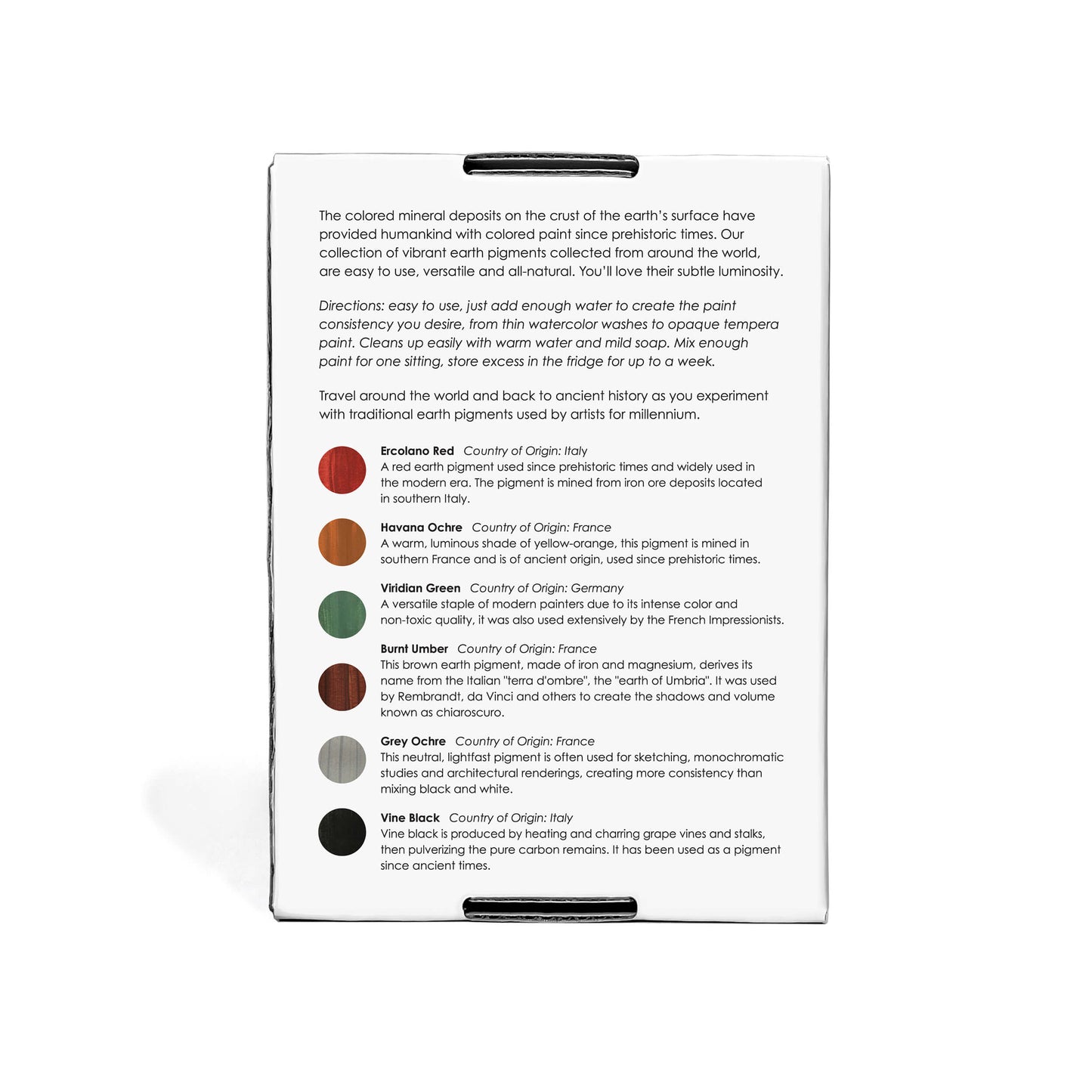 Earth Paint Set – Natural Mineral Pigments