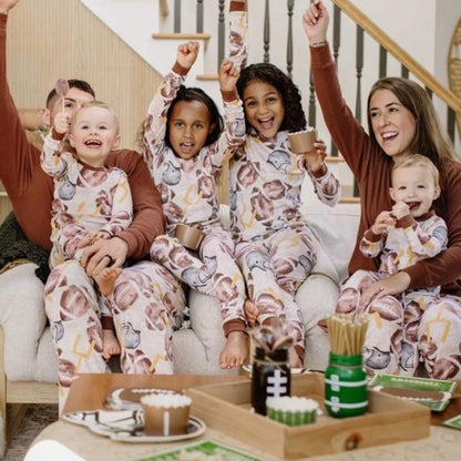 Football Season Organic Toddler & Kid Pajamas