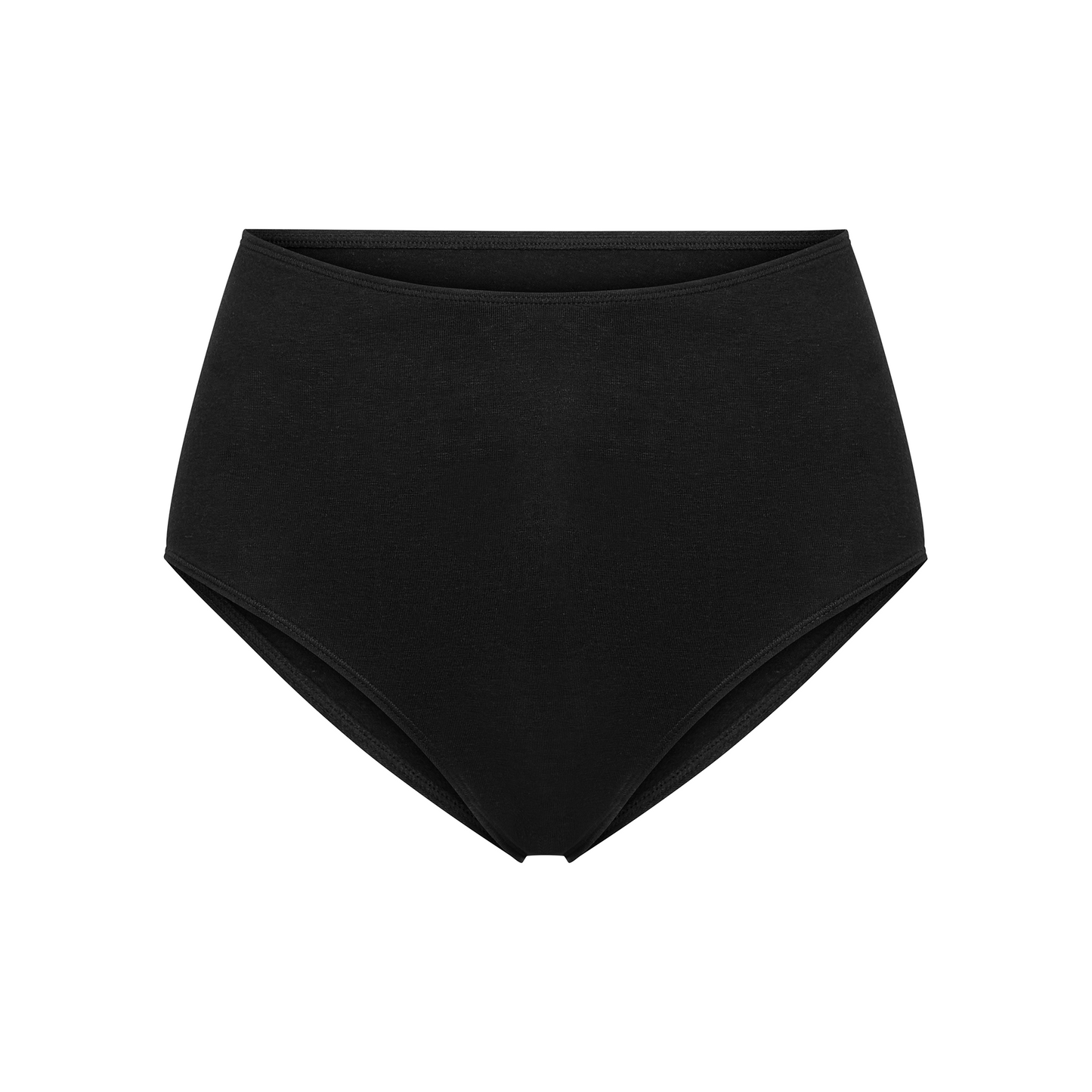 Women's High-Rise Brief Panty - Black