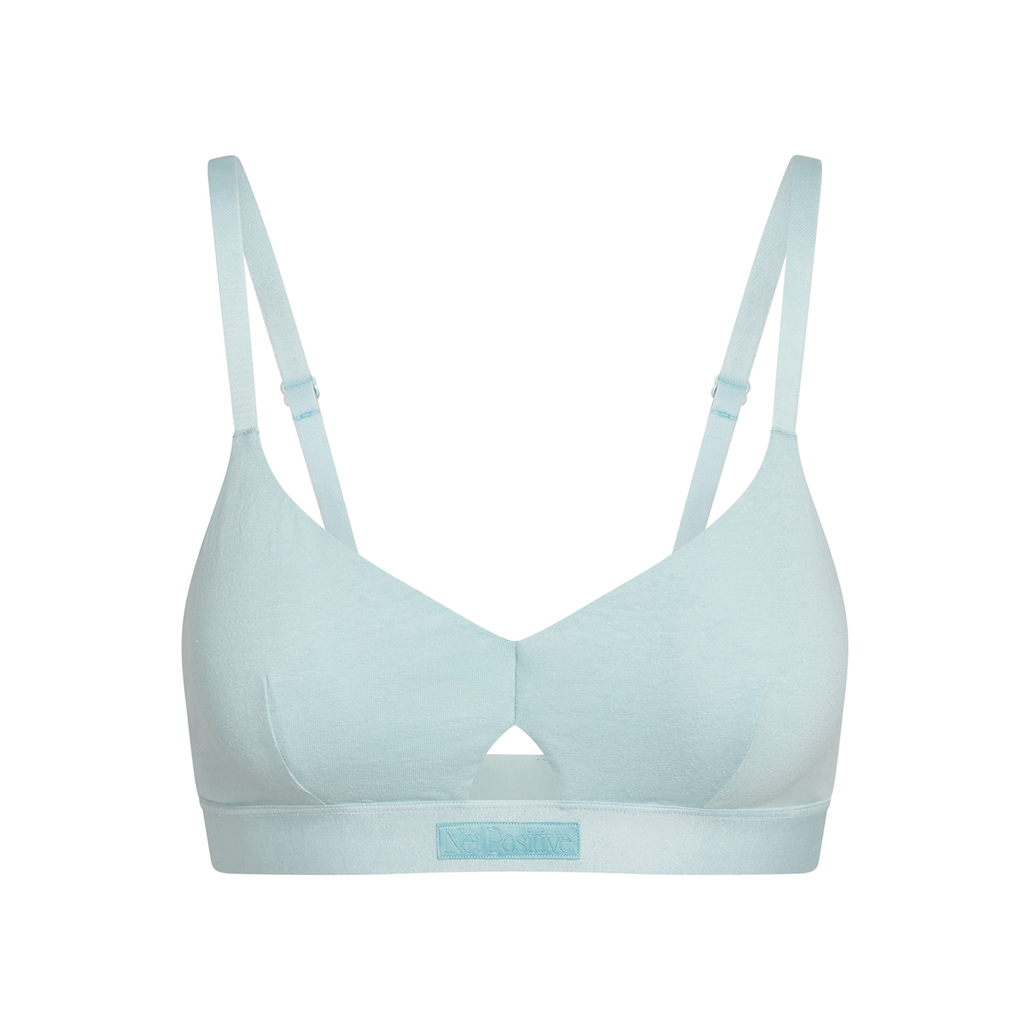 Keyhole Bra - Ocean Blue