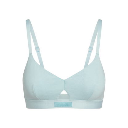 Keyhole Bra - Ocean Blue
