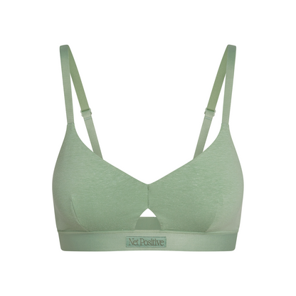Keyhole Bra - Matcha