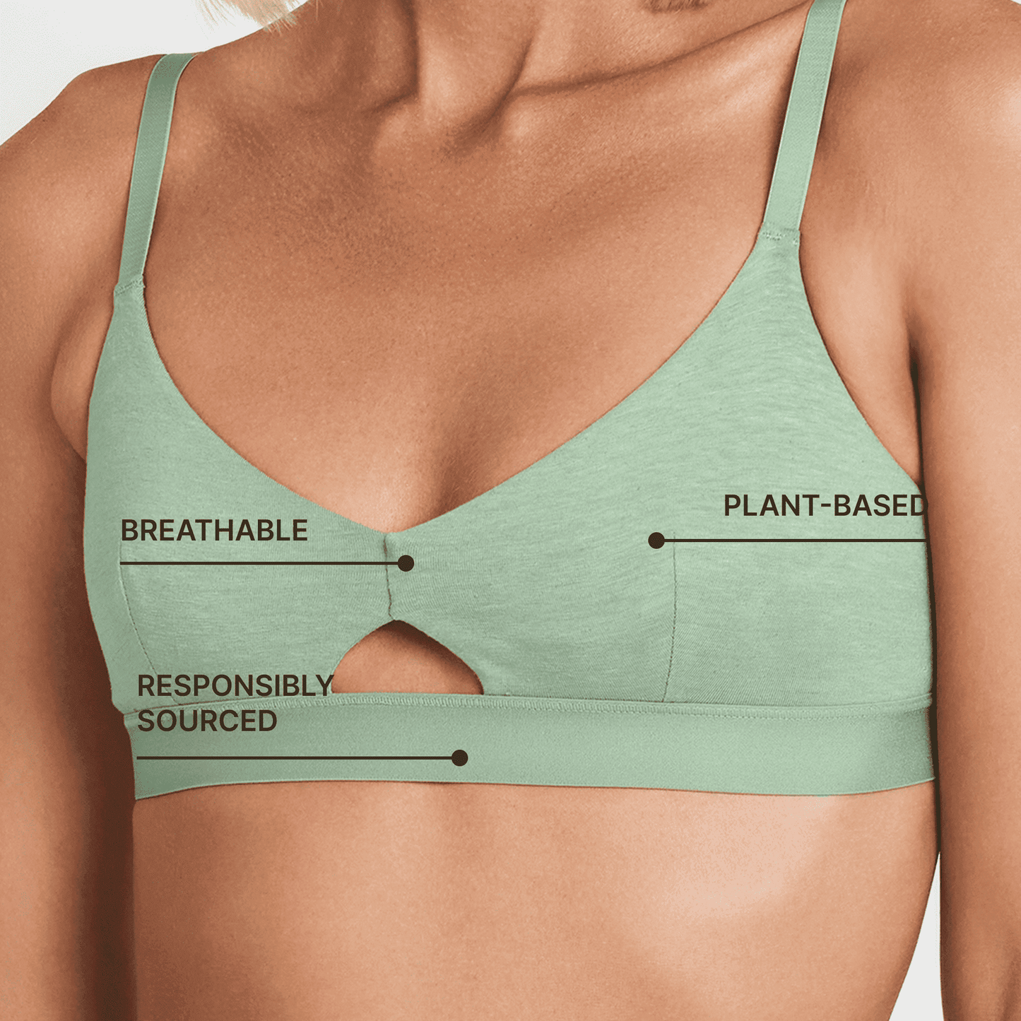 Women’s Keyhole Bra