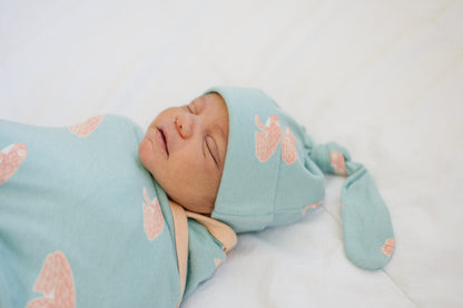 Organic Cotton Baby Hat - Frog