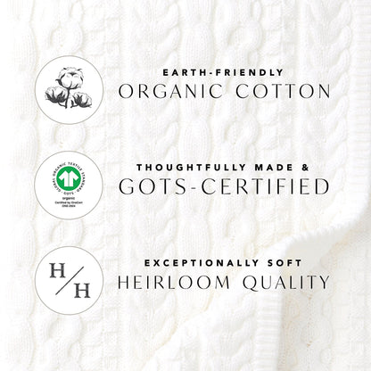 Organic Seersucker Button Front Baby Boy Romper