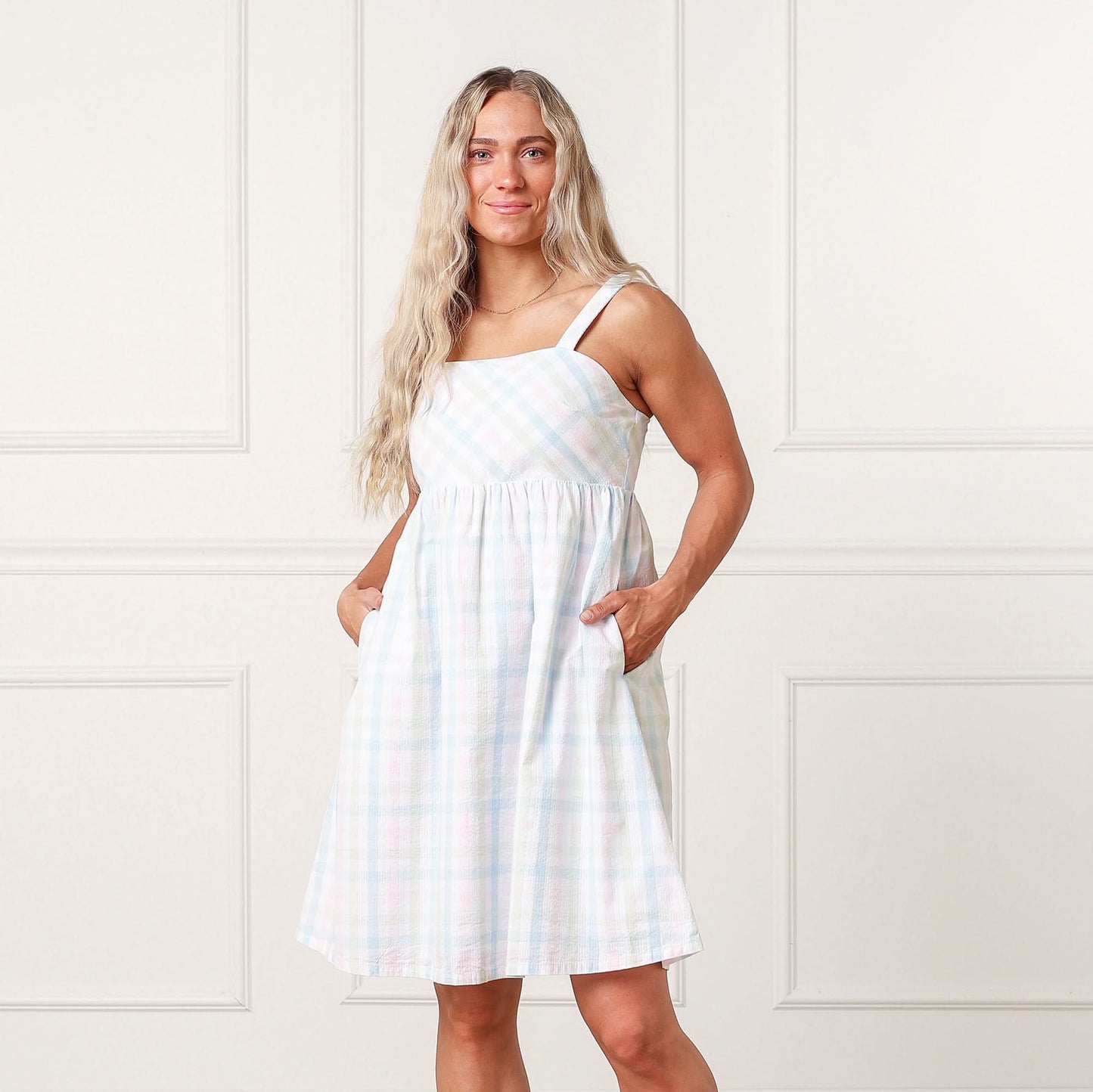 Women's Organic Seersucker Sundress