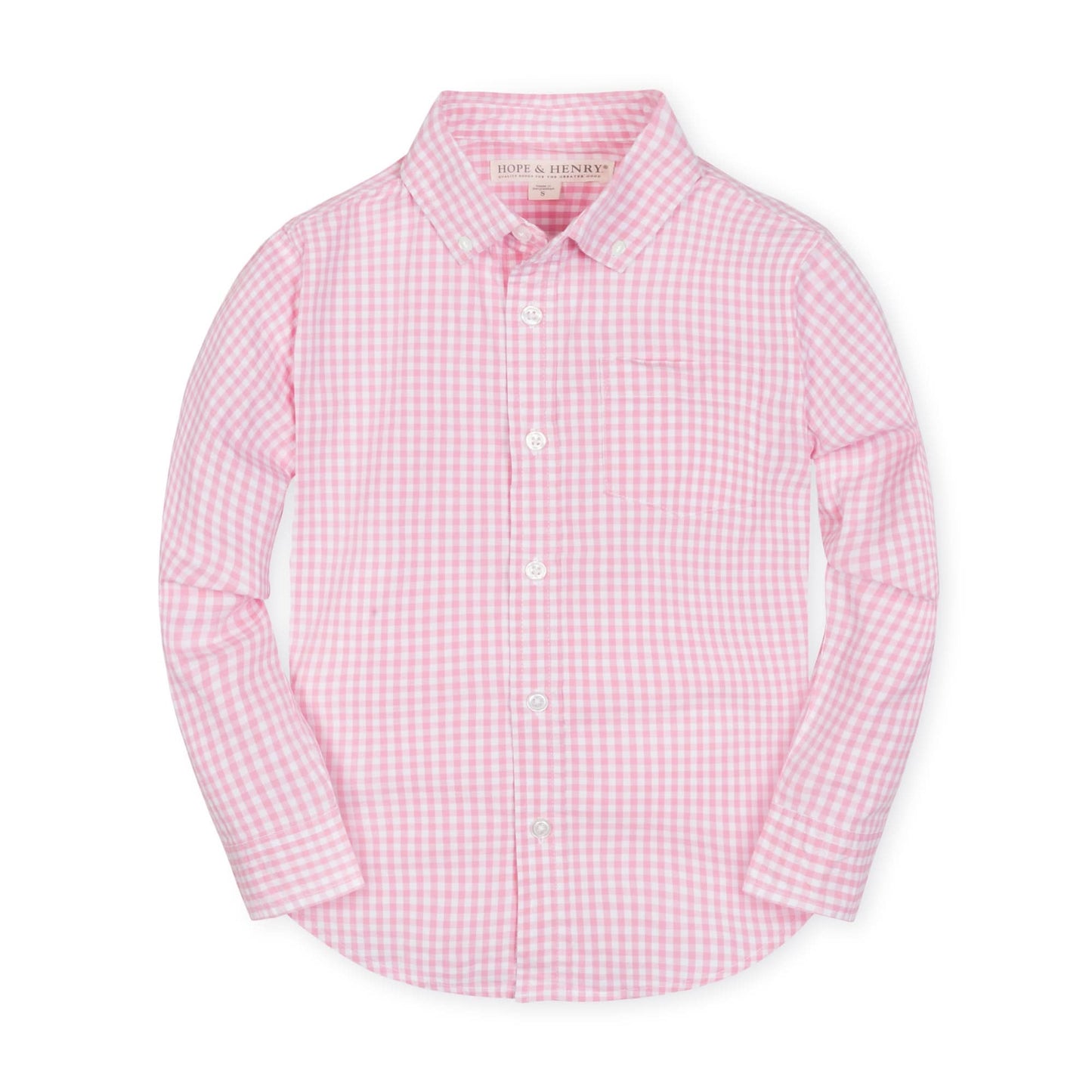 Boys Organic Stretch Poplin Shirt