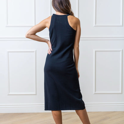 Women's' Halter Tie Knit Sweater Dress