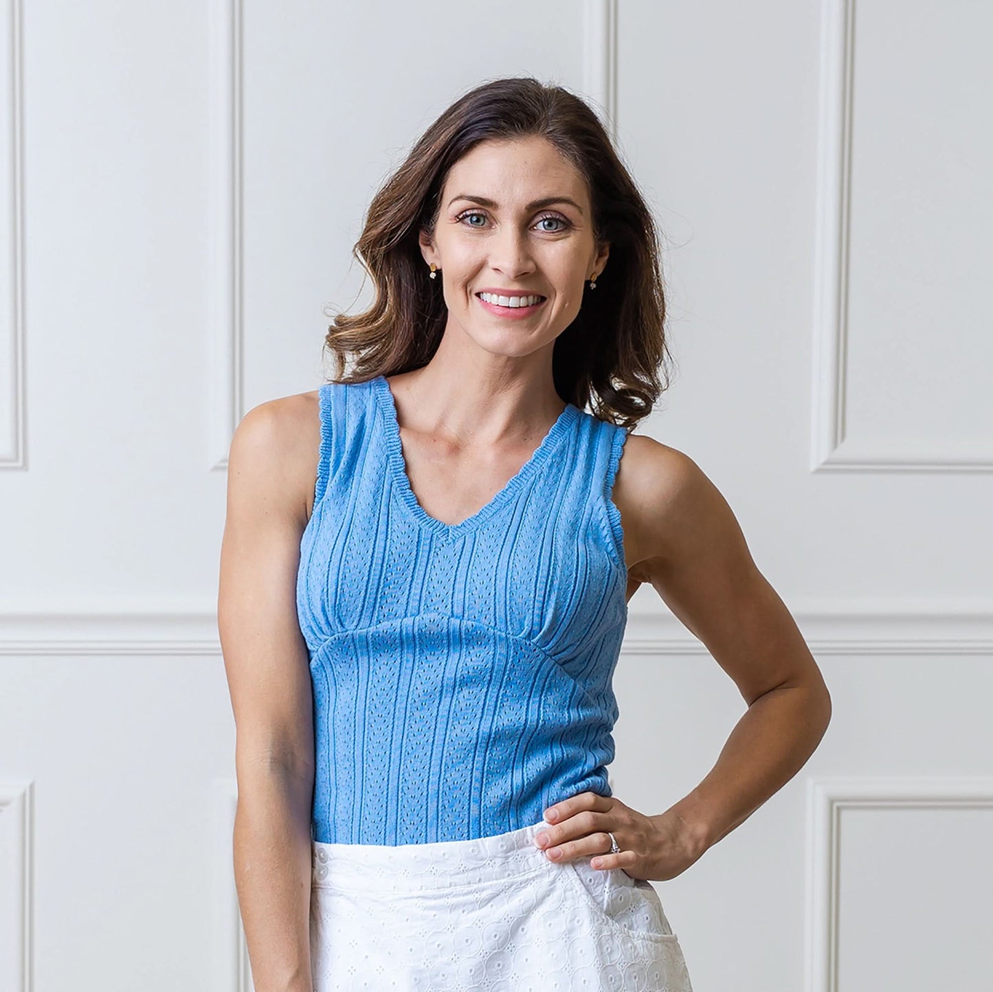Women's Empire Sweater Tank
